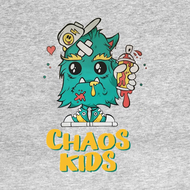 Chaos Kids Innocent Sad Baby Monster Child Birthday Costume by peter2art